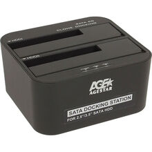 Док-станція для HDD AGESTAR 3UBT6-6G (Black)