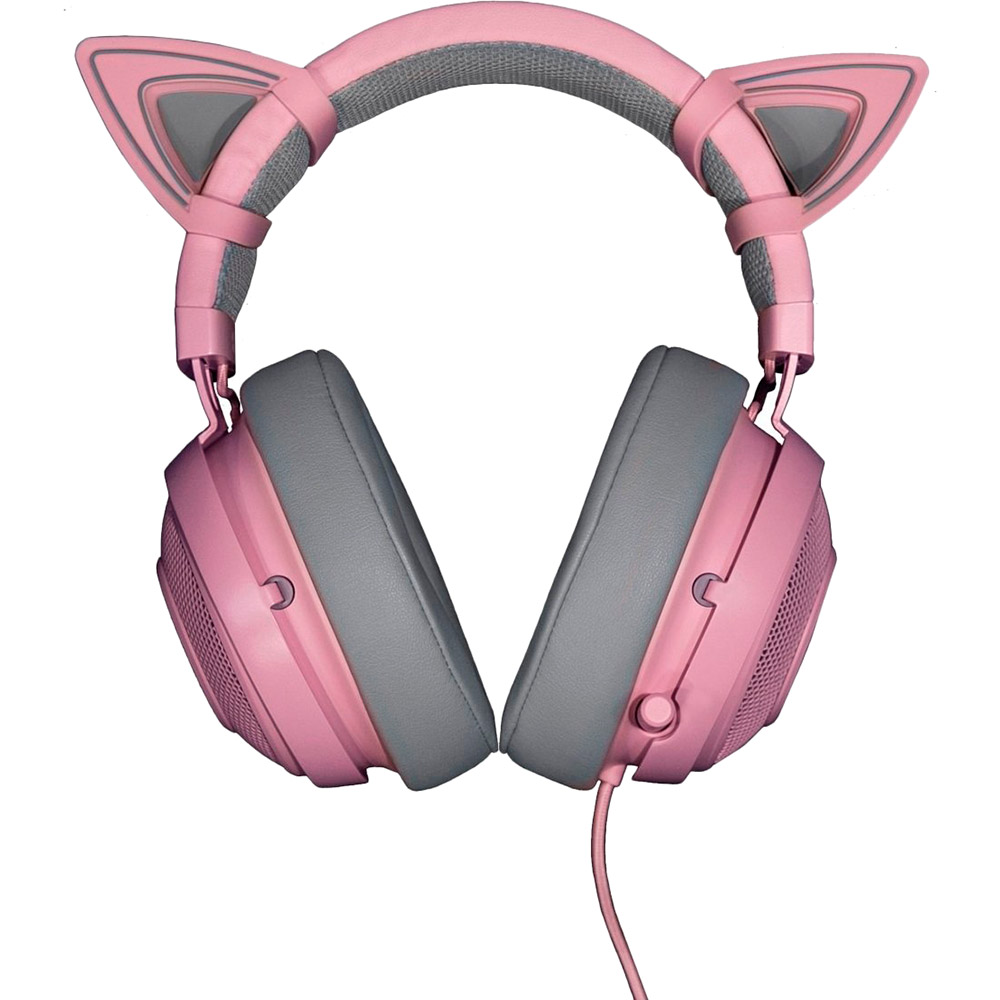 Насадки для наушников Razer Kitty Ears for Kraken Quartz Pink (RC21-01140300-W3M1) Основные характеристики Настраиваемое крепление для разных вариантов расположений на дужке наушников