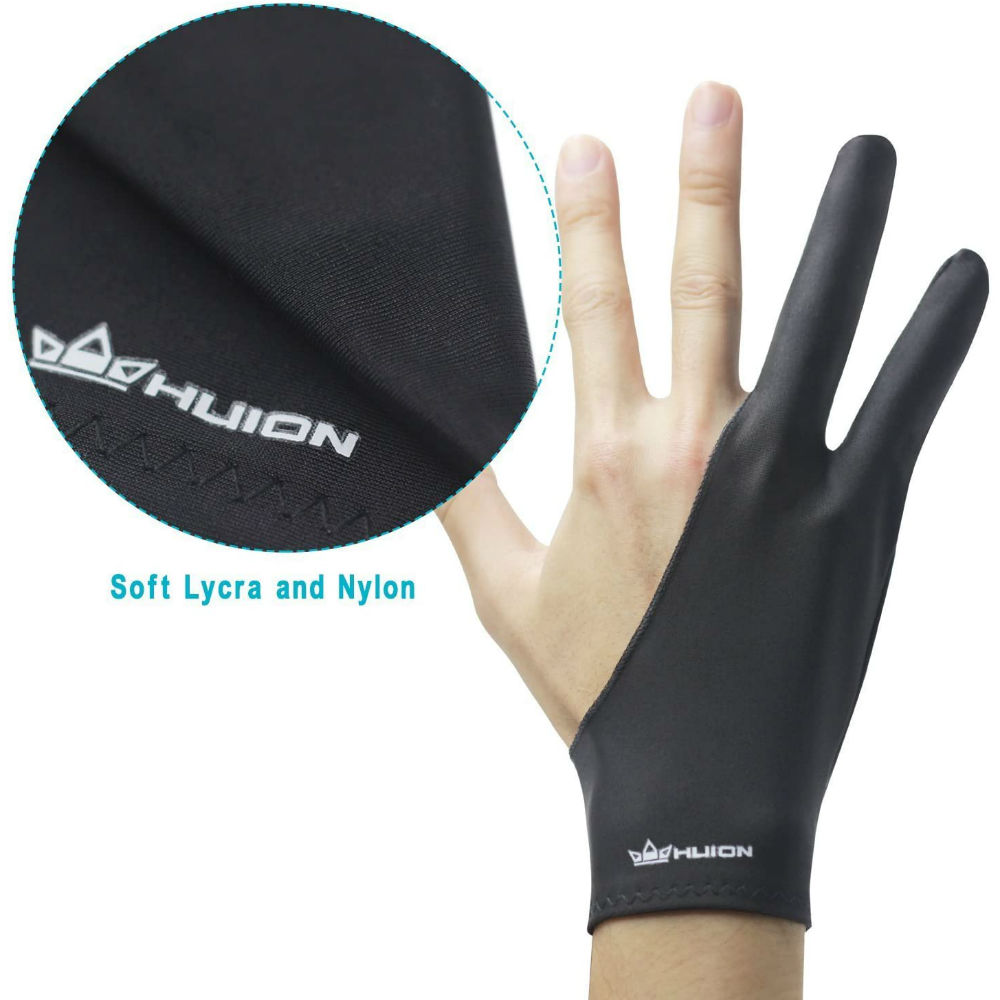 Перчатка HUION Artist Glove (free size) для графического планшета Основные характеристики размер универсальный, подходит для правой/левой руки