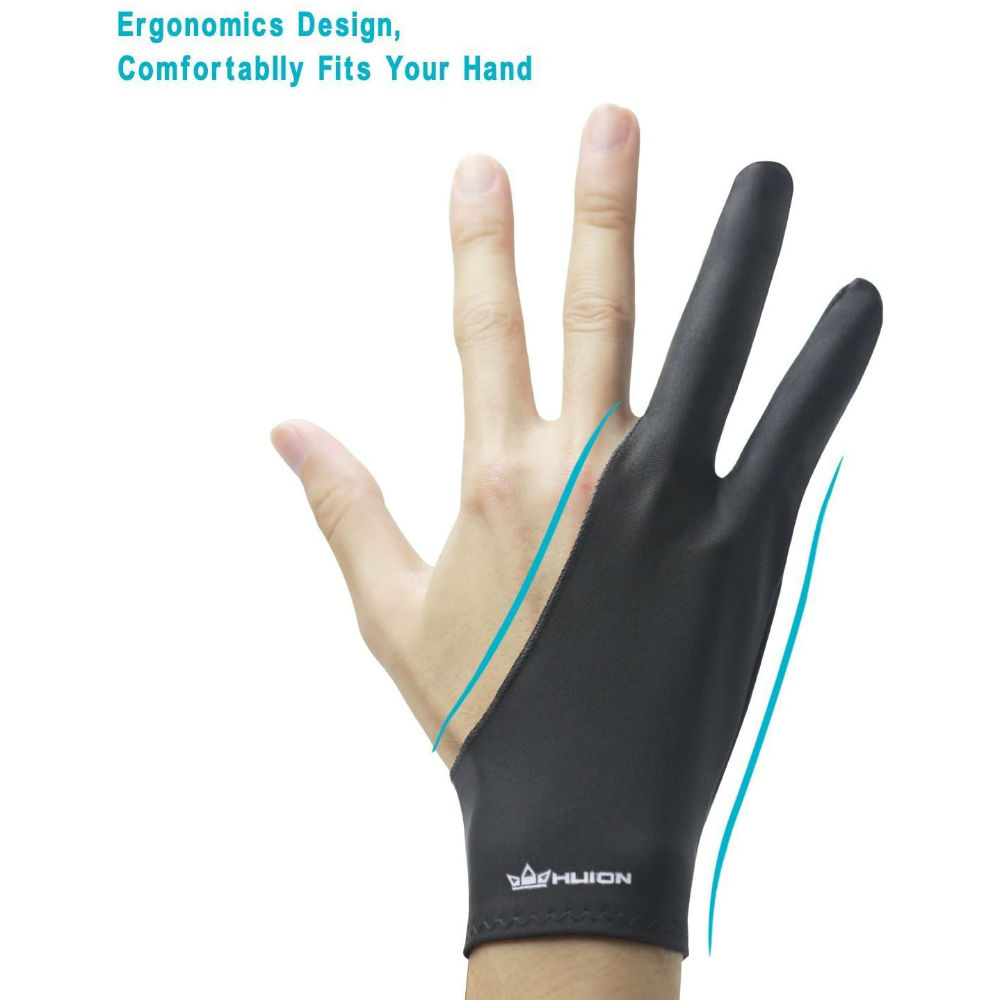 Фото 3 Рукавичка HUION Artist Glove (free size) для графічного планшета