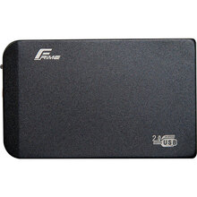 Внешний карман FRIME 2.5 SATA HDD/SSD Metal USB 2.0 Black (FHE60.25U20)