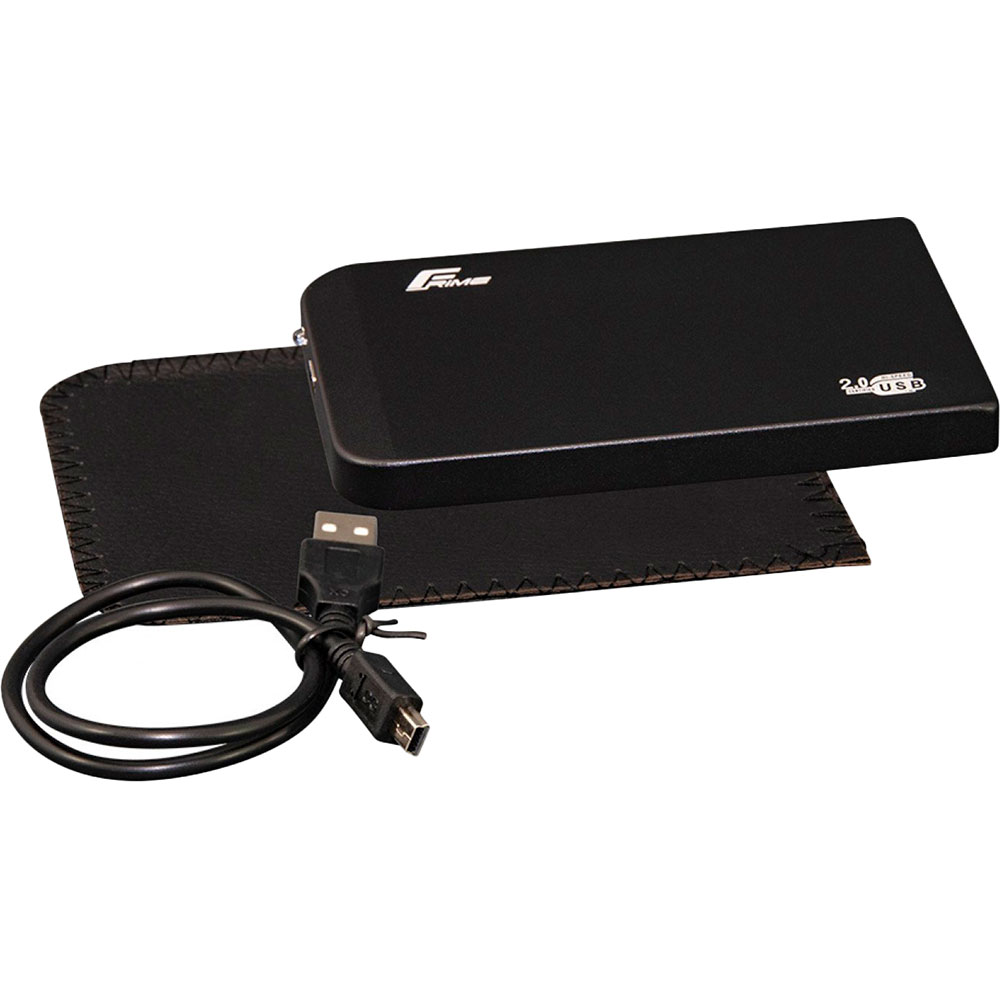 Внешний карман FRIME 2.5 SATA HDD/SSD Metal USB 2.0 Black (FHE60.25U20) Основные характеристики для 2.5 SATA HDD/SSD, интерфейс подключения USB 2.0