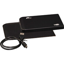 Внешний карман FRIME 2.5 SATA HDD/SSD Metal USB 2.0 Black (FHE60.25U20)
