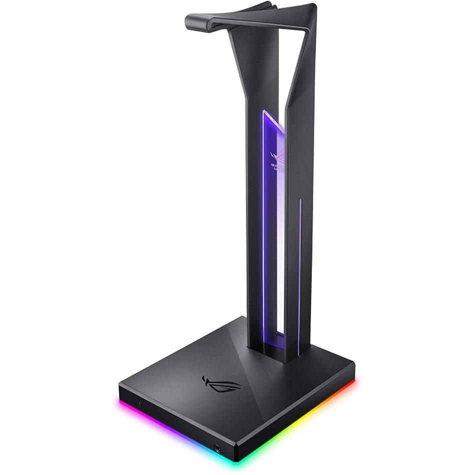 Тримач для навушників ASUS ROG THRONE RGB Black (90YH01L0-B2UA00)