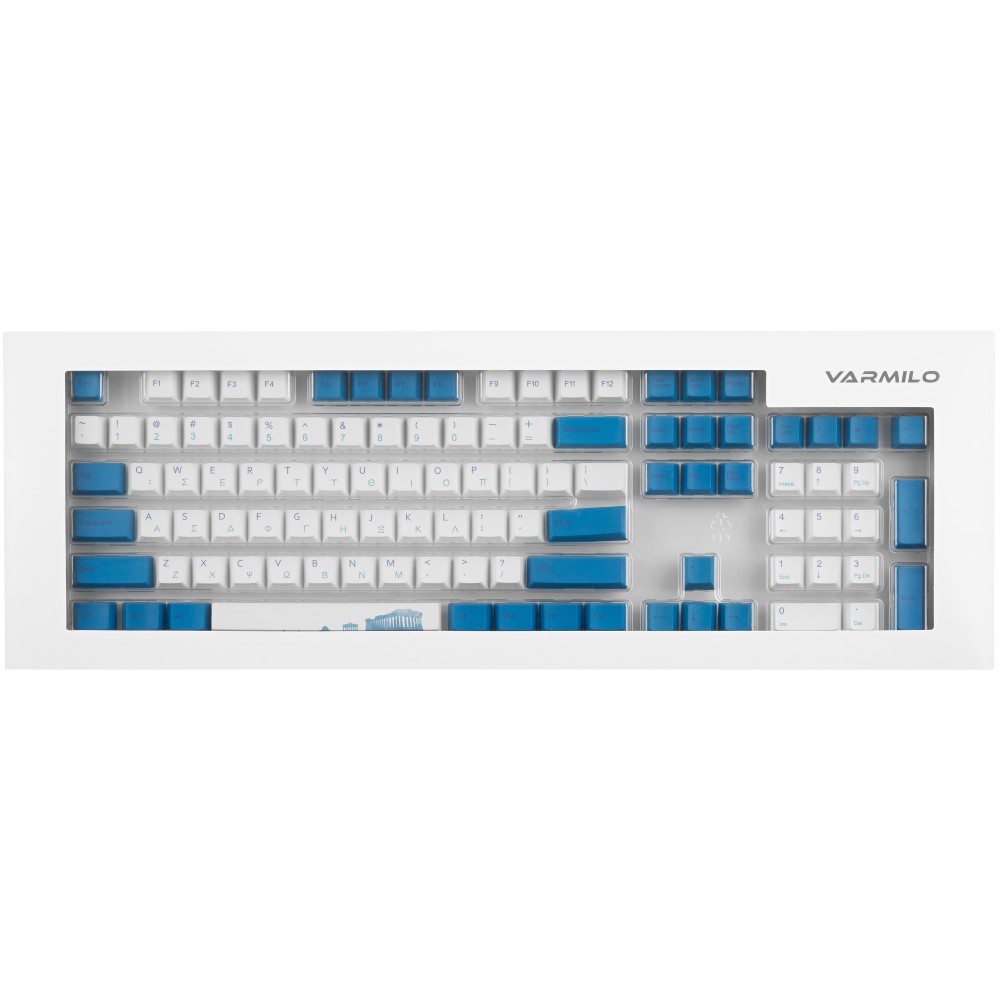 

Набор кейкапов Varmilo Aegean Sea 2 Keycap set 108 шт (108K-110AI-7-Z), Кейкапи Aegean Sea 2 Keycap set, 108 шт