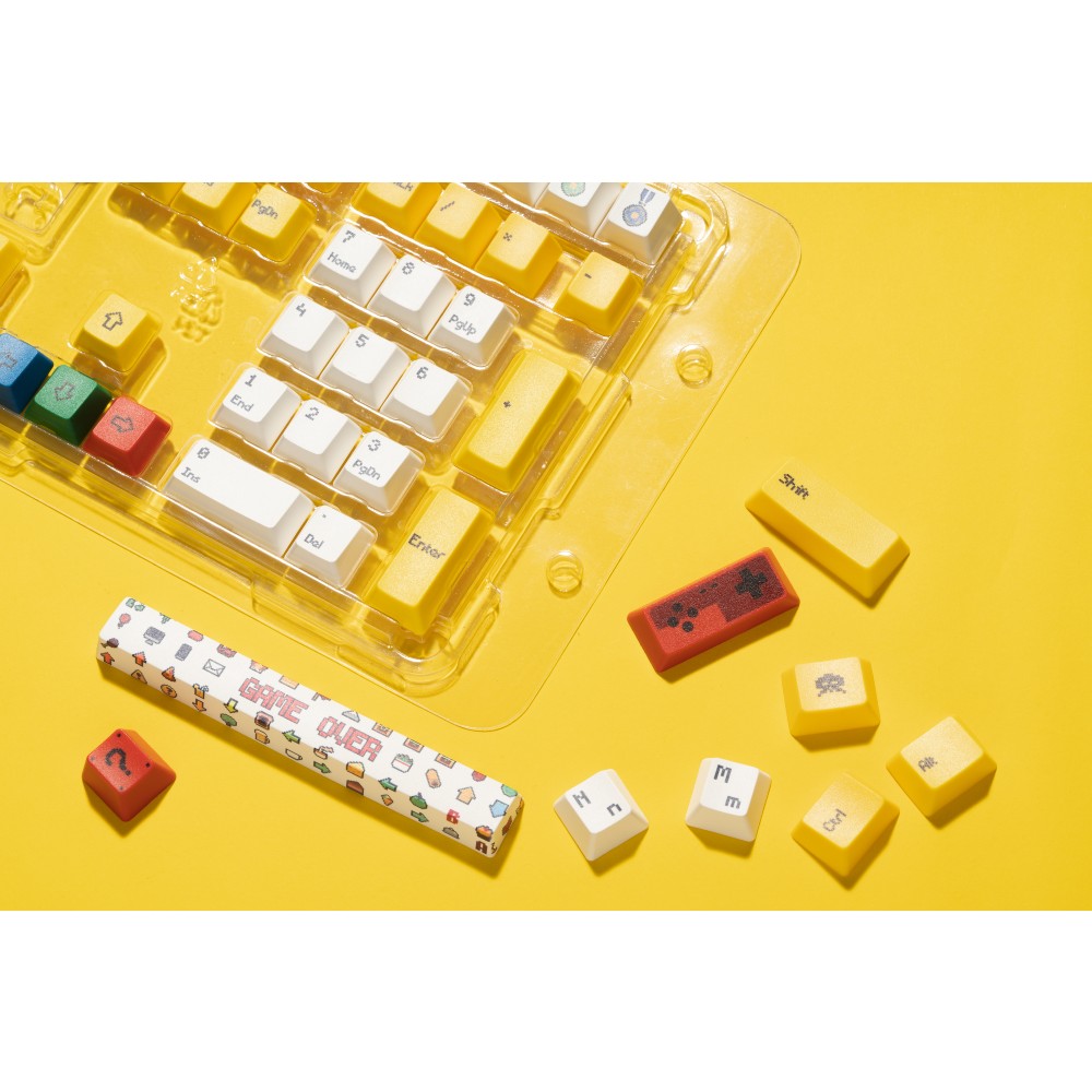 Зовнішній вигляд Кейкапи VARMILO Gamer Keycap set 108 шт (108K-110GA-2-YO)