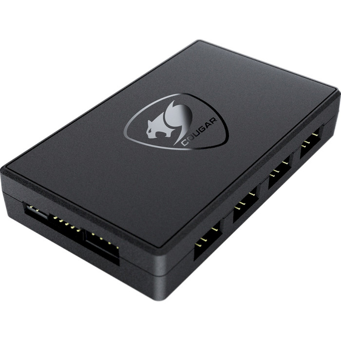 Контроллер вентиляторов COUGAR ARGB PWM CORE BOX V3 Размеры 96 x 56 x 17 мм