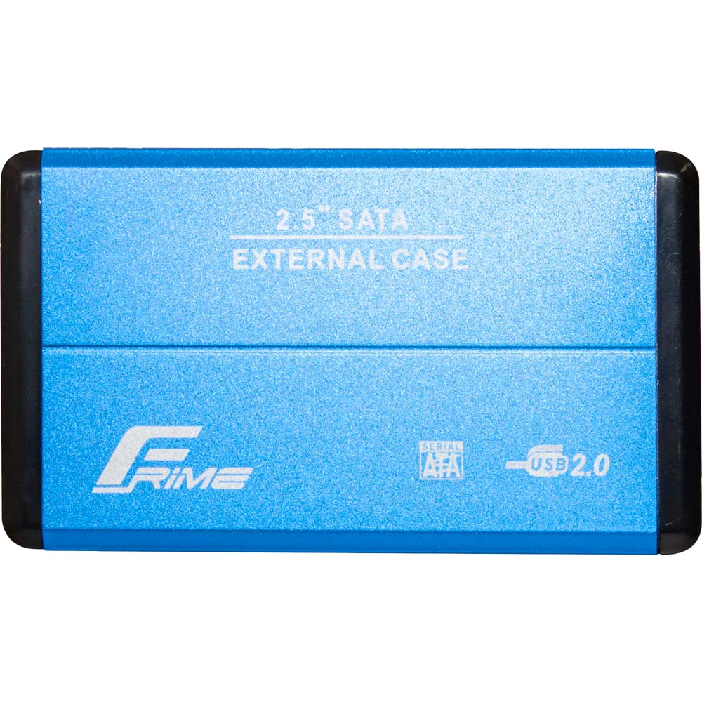 

Внешний карман FRIME SATA HDD/SSD 2.5" USB 2.0 Metal Blue (FHE22.25U20), SATA HDD/SSD 2.5", USB 2.0, Metal, Blue