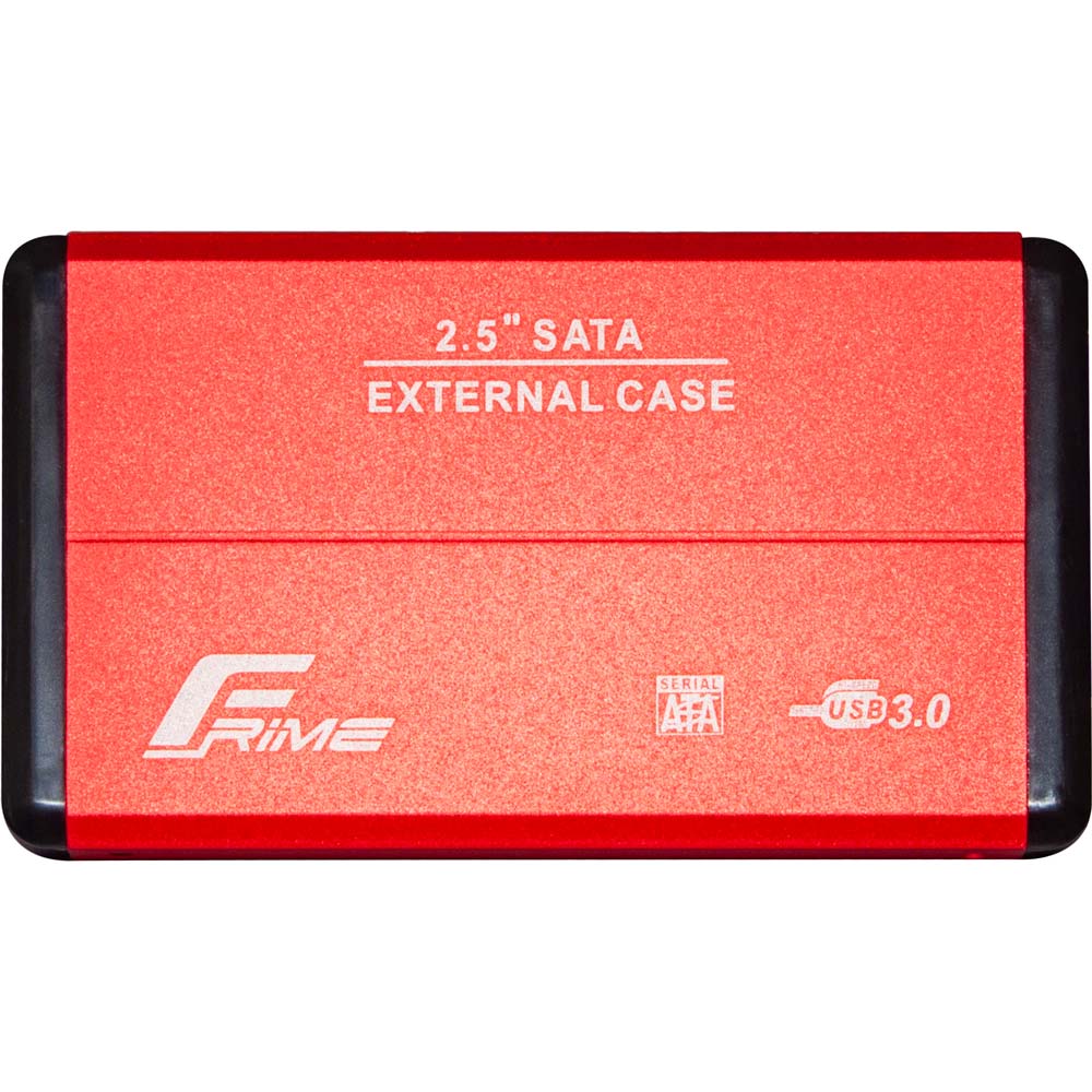 

Внешний карман FRIME SATA HDD/SSD 2.5" USB 3.0 Metal Red (FHE23.25U30), SATA HDD/SSD 2.5", USB 3.0, Metal, Red