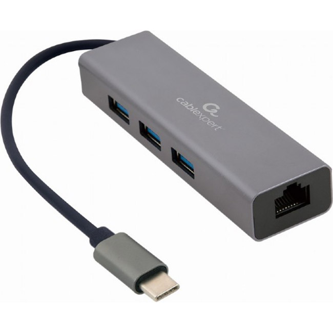 

Порт-репликатор CABLEXPERT A-CMU3-LAN-01, A-CMU3-LAN-01