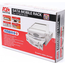 Внутрішня кишеня AGESTAR SATA SR3P-S-1F Black