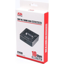 Док-станція для SSD M.2 USB 3.1 Type C AgeStar 31CBNV1C Gray