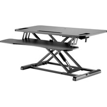 Подставка DIGITUS Ergonomic Workspace Riser Вlack (DA-90380-1)