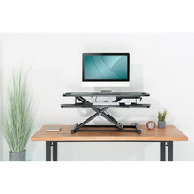 Подставка DIGITUS Ergonomic Workspace Riser Вlack (DA-90380-1)