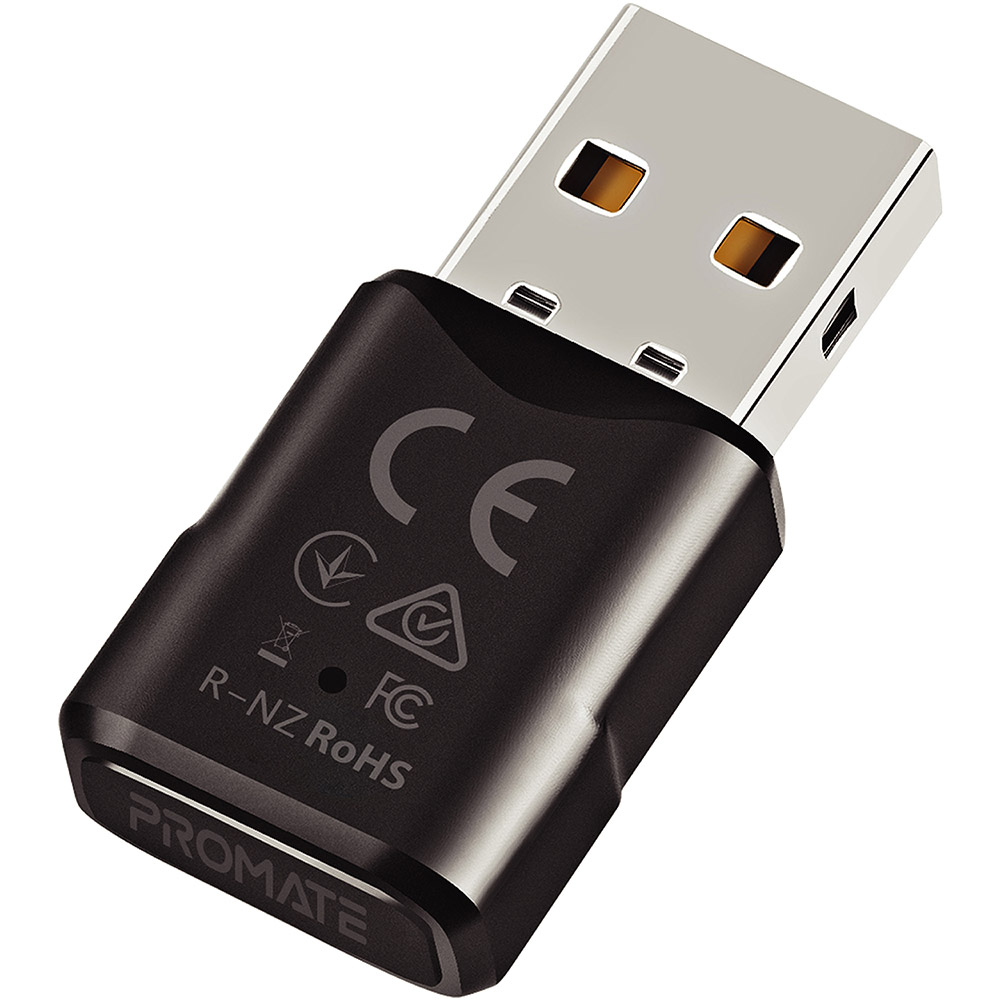 Bluetooth-адаптер PROMATE BlueLink Black (bluelink.black)