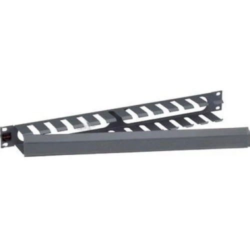 Утримувач кабелю MOLEX 19" 1U Graphite (25.C001G) Тип органайзери