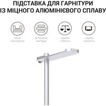 Підставка для навушників OfficePro Aluminium alloys Silver (LS350S)