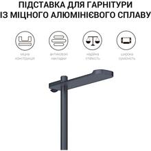 Підставка для навушників OfficePro Aluminium alloys Black (LS350B)