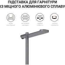 Підставка для навушників OfficePro Aluminium alloys Grey (LS350G)