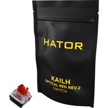 Комплект переключателей HATOR Optical V2 Kailh Red Switch 10 шт (HTS-170)