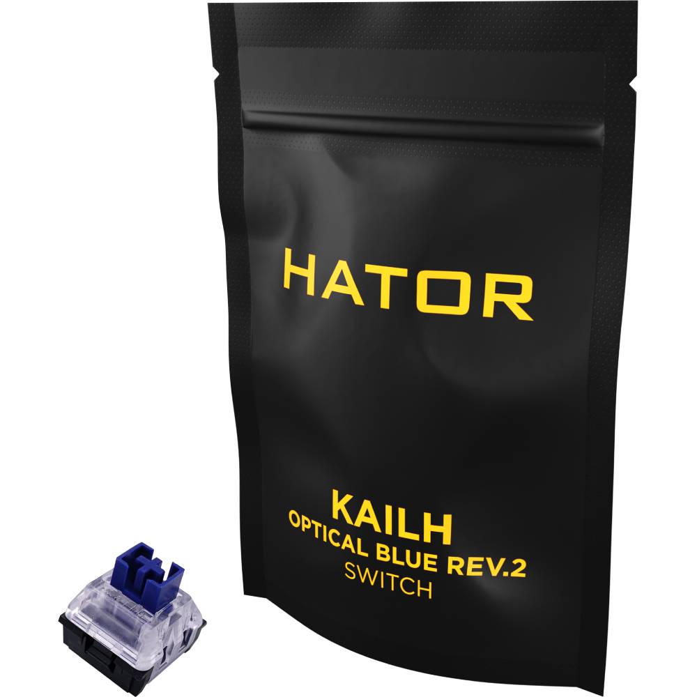 Комплект перемикачів HATOR Optical V2 Kailh Blue Switch 10 шт (HTS-172)