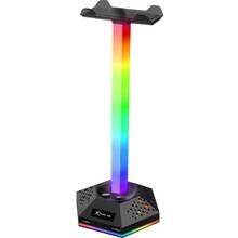 Підставка для навушників XTRIKE ME HT-03 RGB Black