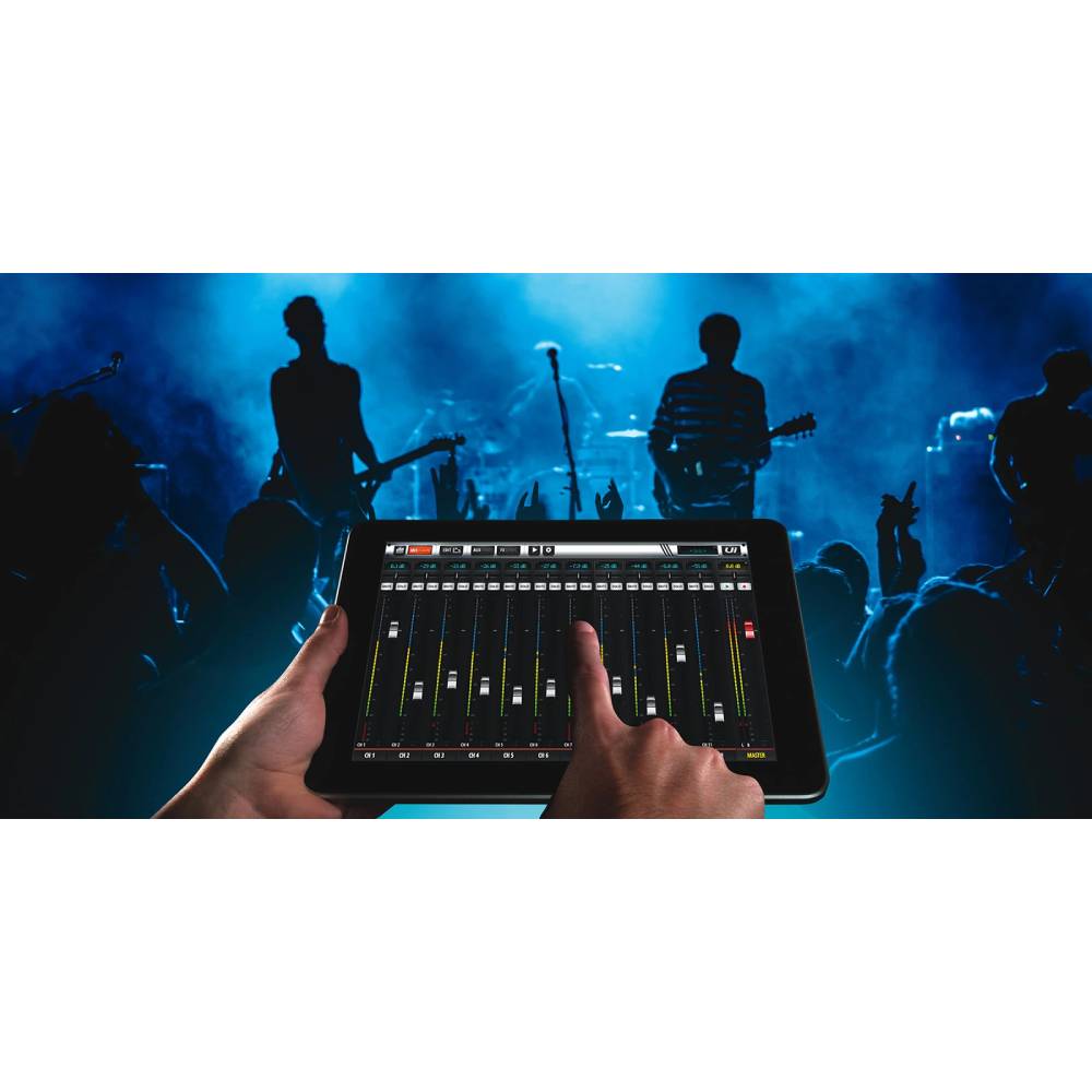 Микшер SOUNDCRAFT Ui 12 (5056215) Материал металл