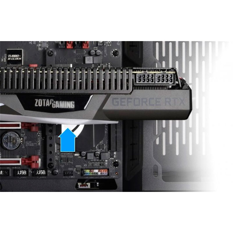 Фото 4 Комплект фиксирующий к корпусу Lian Li O11D EVO VGA Anti-Sag Bracket (G89.GB-001X.00)
