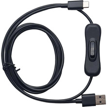 Кабель живлення з вимикачем OBSBOT USB-A - USB-C Black (OBSBOT-CABLE)