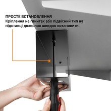 Органайзер для кабелів OFFICEPRO CT255 Black