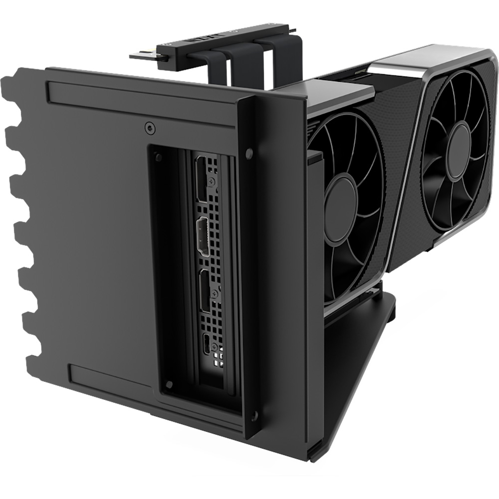 Брекет для вертикальной установки видеокарты NZXT Vertical GPU Mounting Kit Black (AB-RH175-B1) Материал металл