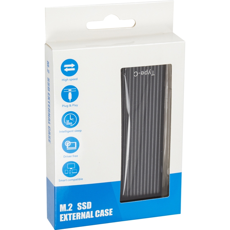 Внешний карман POWERPLANT для SSD M.2 PCIe NVMe USB3.1 (HC380428) Основные характеристики Размер диска: 2230, 2242, 2260, 2280. Тип подключения: USB Type-C. Максимальная емкость: 2 ТБ.