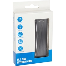 Внешний карман POWERPLANT для SSD M.2 PCIe NVMe USB3.1 (HC380428)