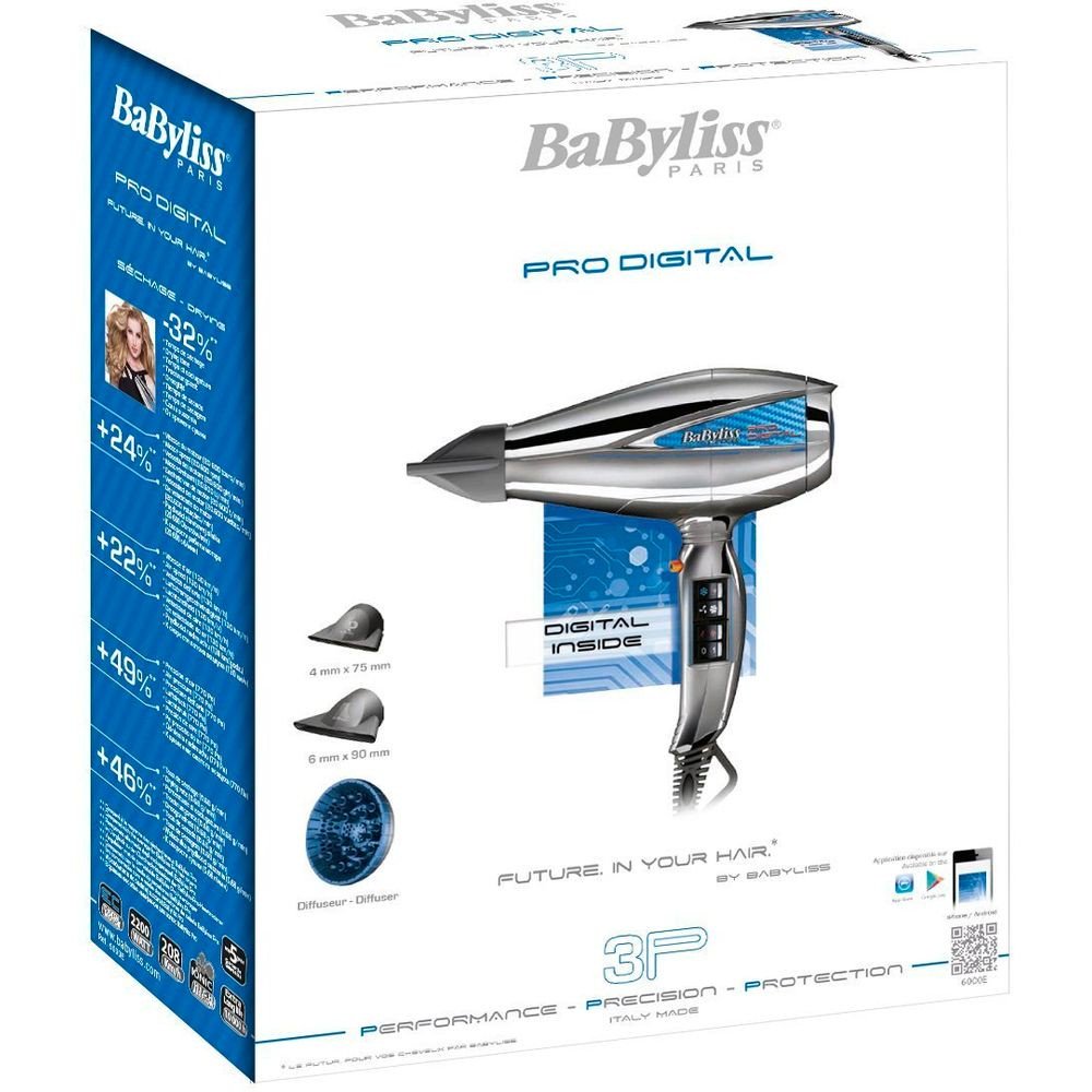 Внешний вид Фен BABYLISS 6000E