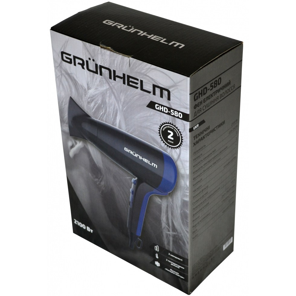 Фото Фен GRUNHELM GHD-580