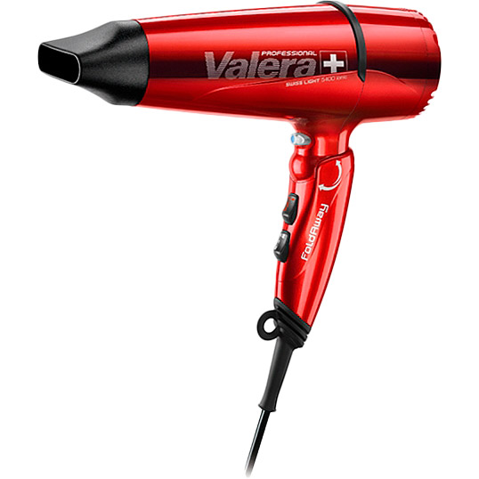 

Фен VALERA Swiss Light 5400 Fold-Away Ionic Red (SL 5400T RED), професійний SWISS LIGHT 5400 FOLD-AWAY RED