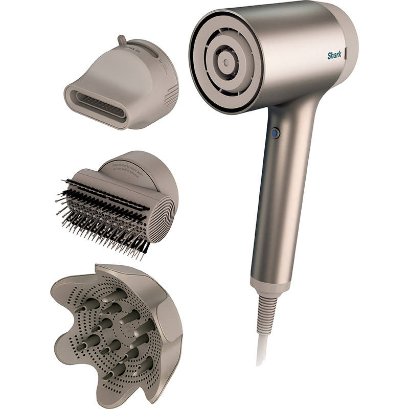 Фото 1 Фен SHARK Style iQ Hairdryer & Styler (HD120SLEU)