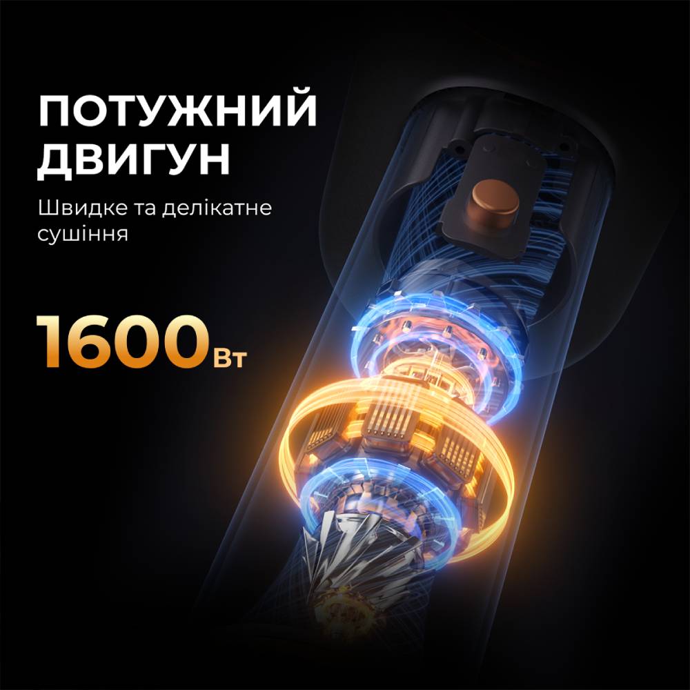 Внешний вид Фен JIMMY F7 White