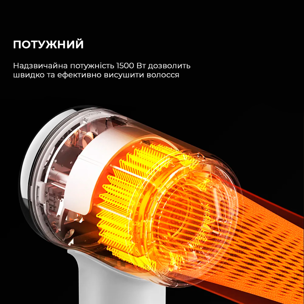 Фото 3 Фен DEERMA DEM-CF50W White