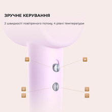 Фен DREAME Hair Dryer Gleam Purple (AHD12A-PPL)