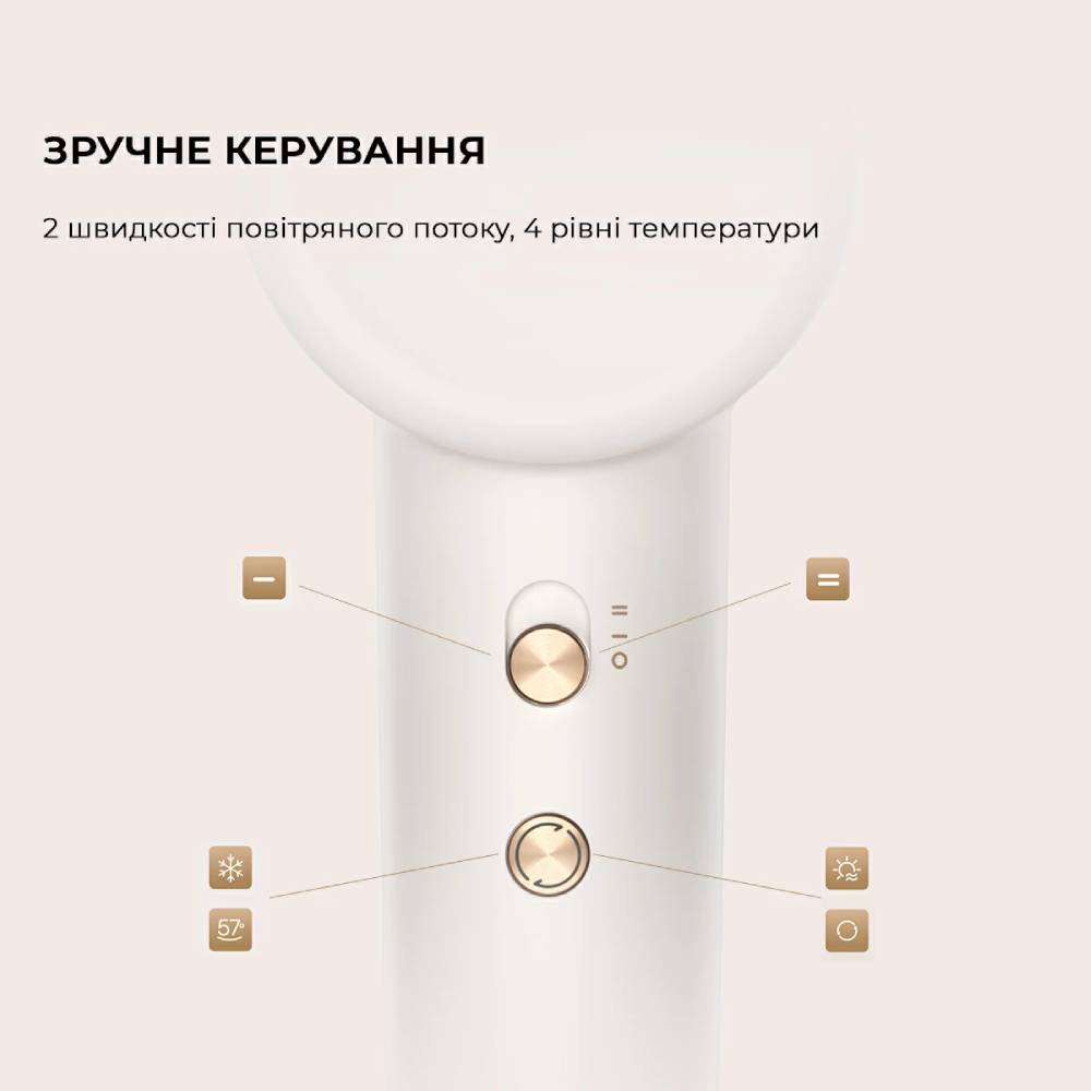 Покупка Фен DREAME Hair Dryer Gleam White (AHD12A-WH)