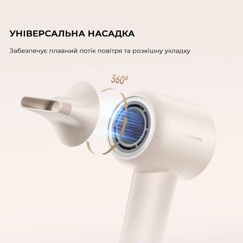 В інтернет магазині Фен DREAME Hair Dryer Gleam White (AHD12A-WH)