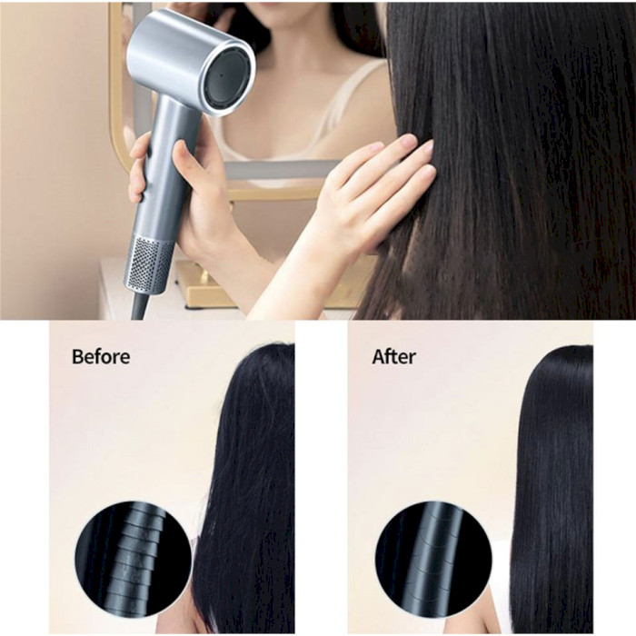 Внешний вид Фен SHOWSEE Electric Hair Dryer A18-GY Grey