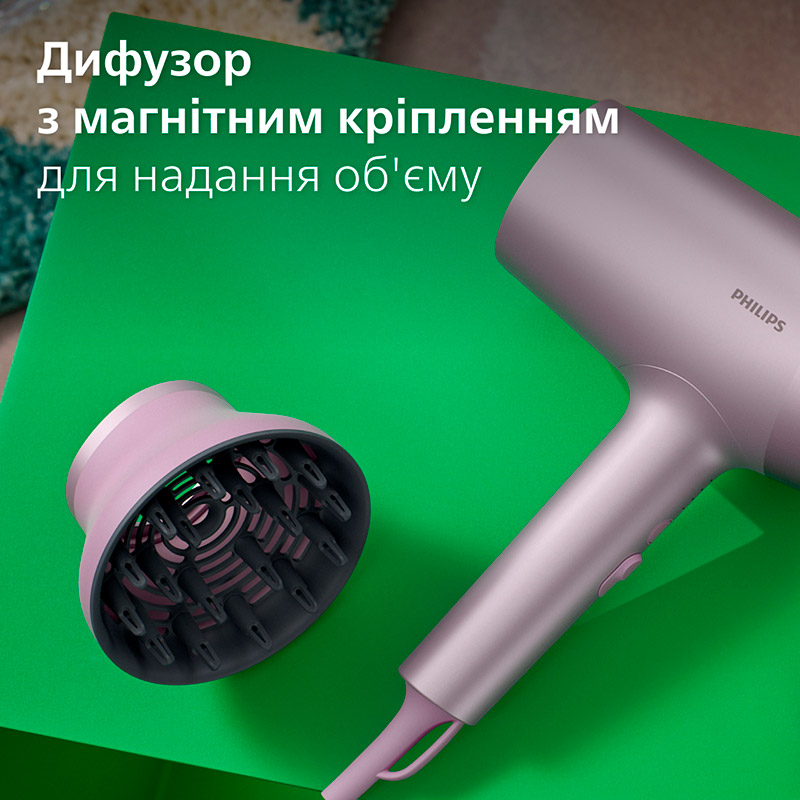 Зовнішній вигляд Фен PHILIPS 7000 BHD723/10