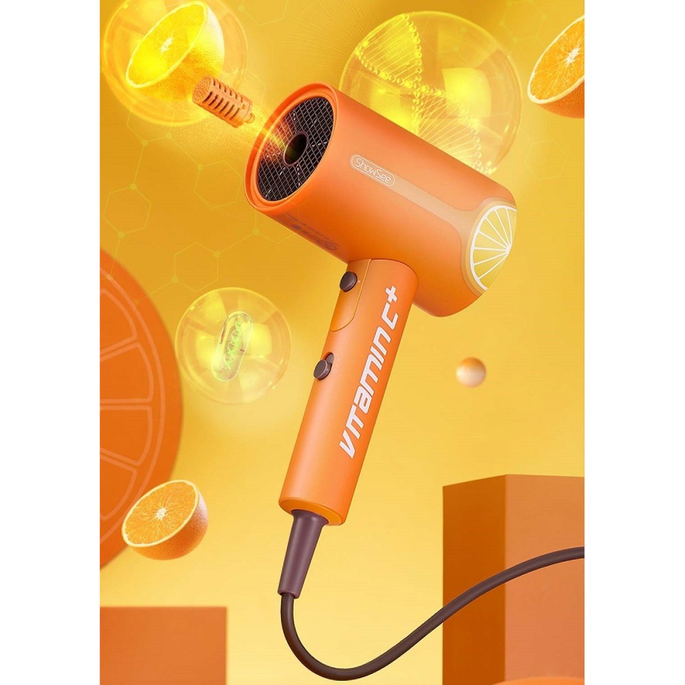 Фото 2 Фен SHOWSEE Xiaomi Electric Hair Dryer Vitamin C+ VC100-A Orange