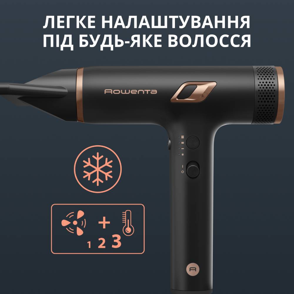 Зовнішній вигляд Фен ROWENTA Maestria Nano HY8310F0 (1830009259)