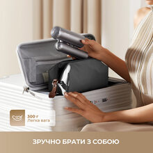 Фен-стайлер DREAME Pocket Hair Dryer Gray (AHD51-GR)