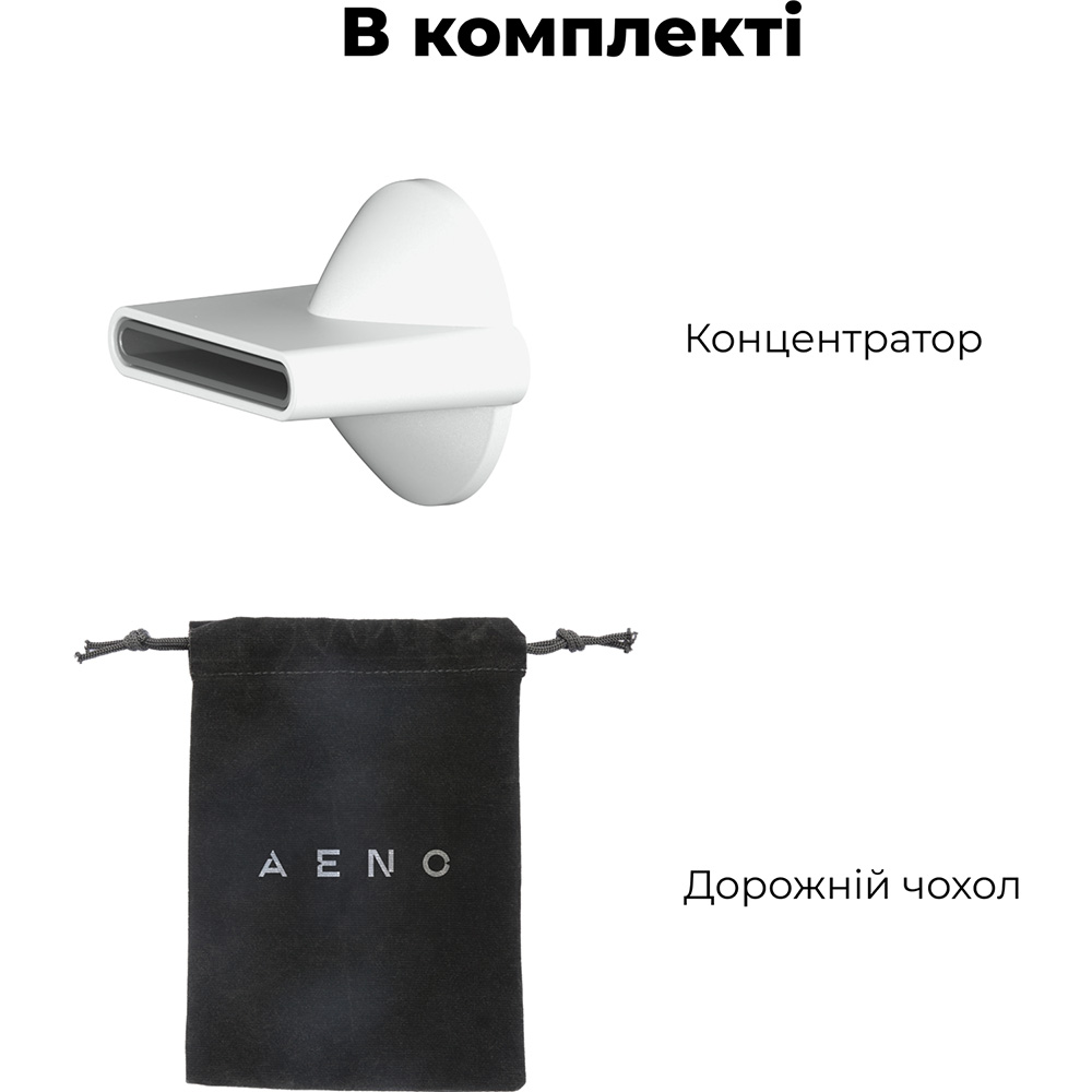 Зовнішній вигляд Фен AENO HD4