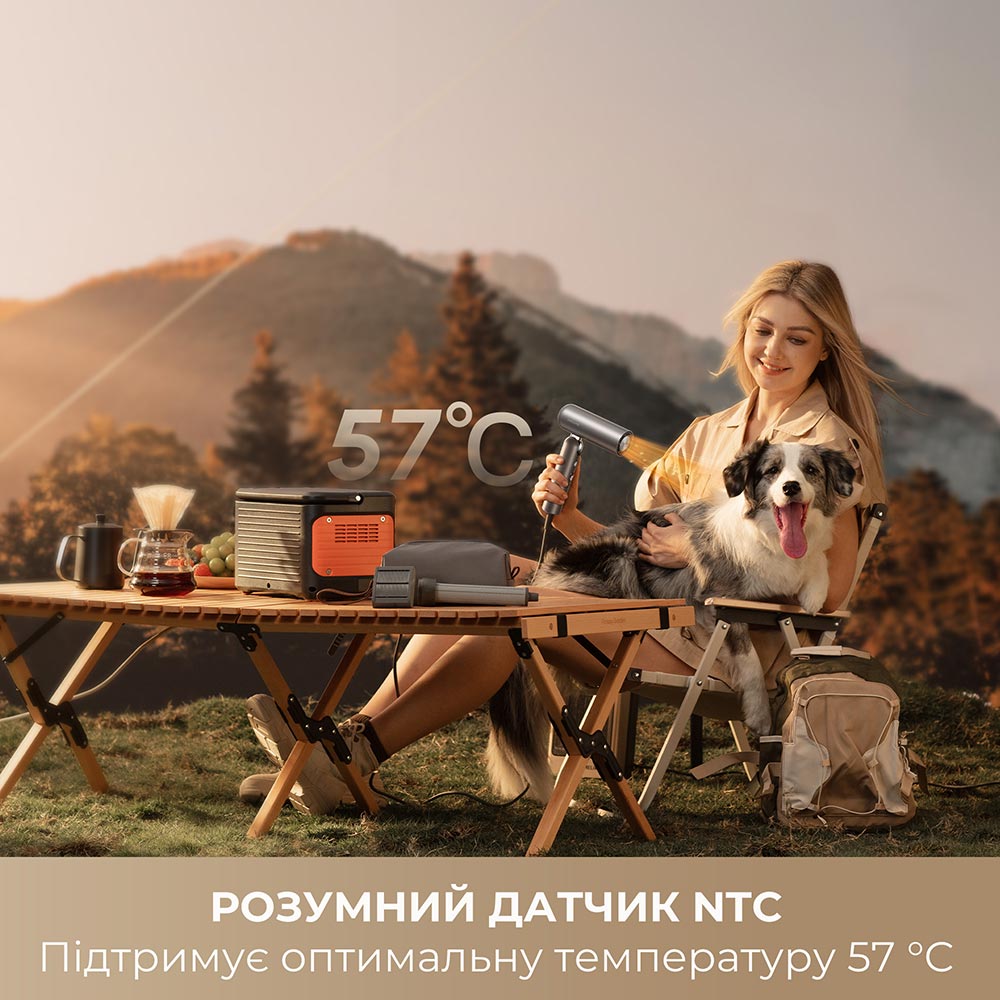 Фото Фен-стайлер DREAME Pocket Titanium (AHD51-TI)