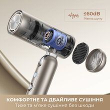 Фен-стайлер DREAME Pocket Titanium (AHD51-TI)